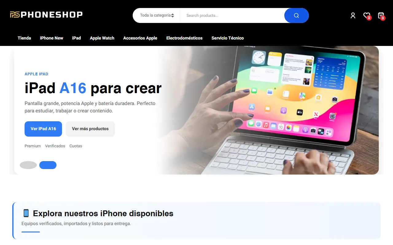 Captura de phoneshop.digital